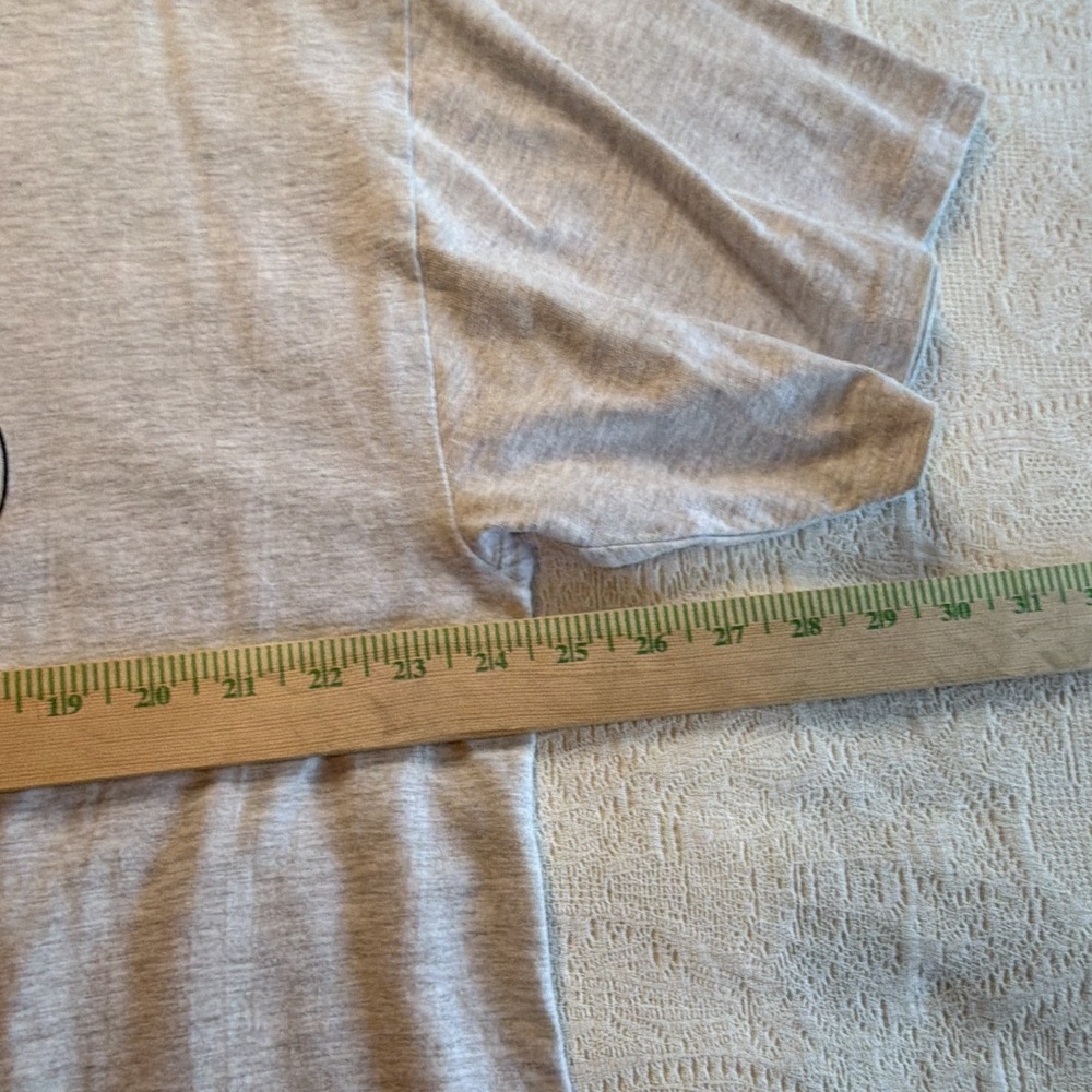 Hanes Beefy-T Mens 2XL Gray Crew Neck Short Sleeve Idaho Graphic Tee 1997 - Picture 4 of 7